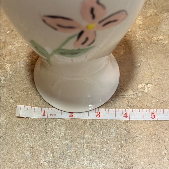 Vintage hand painted dated and signed 9.5” vase 4/25/78 - Picture 5 of 8